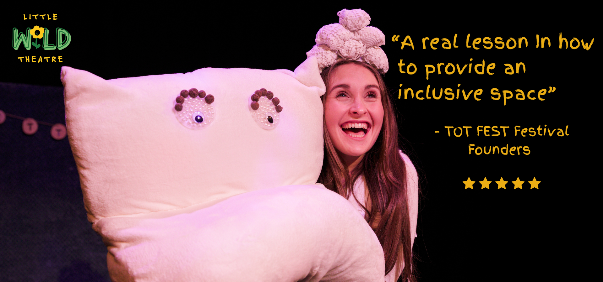 "A real lesson in how to provide an inclusive space” TOT FEST FestivalFounders